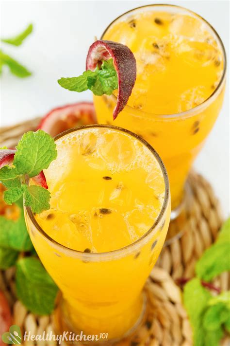 passion fruit recipes juice